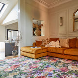 Clarke Clarke Tahiti Forest Rouge Washable Rug from Roseland Furniture