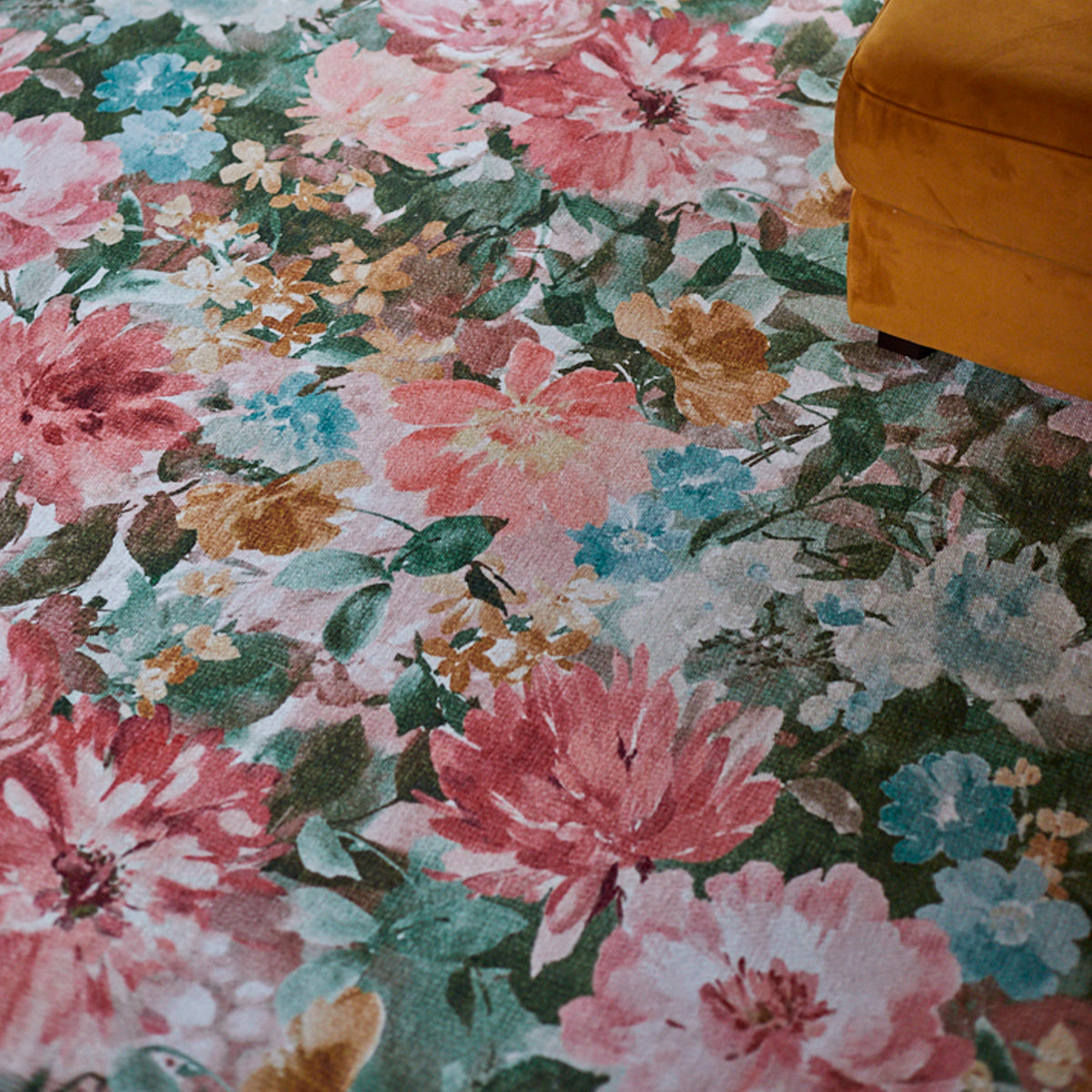 Clarke Clarke Tahiti Spring Washable Rug from Roseland Furniture