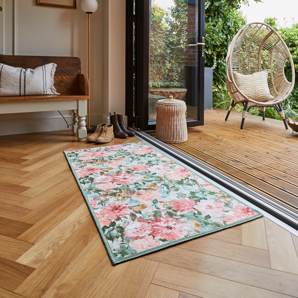 Clarke Clarke Tahiti Spring Washable Rug from Roseland Furniture