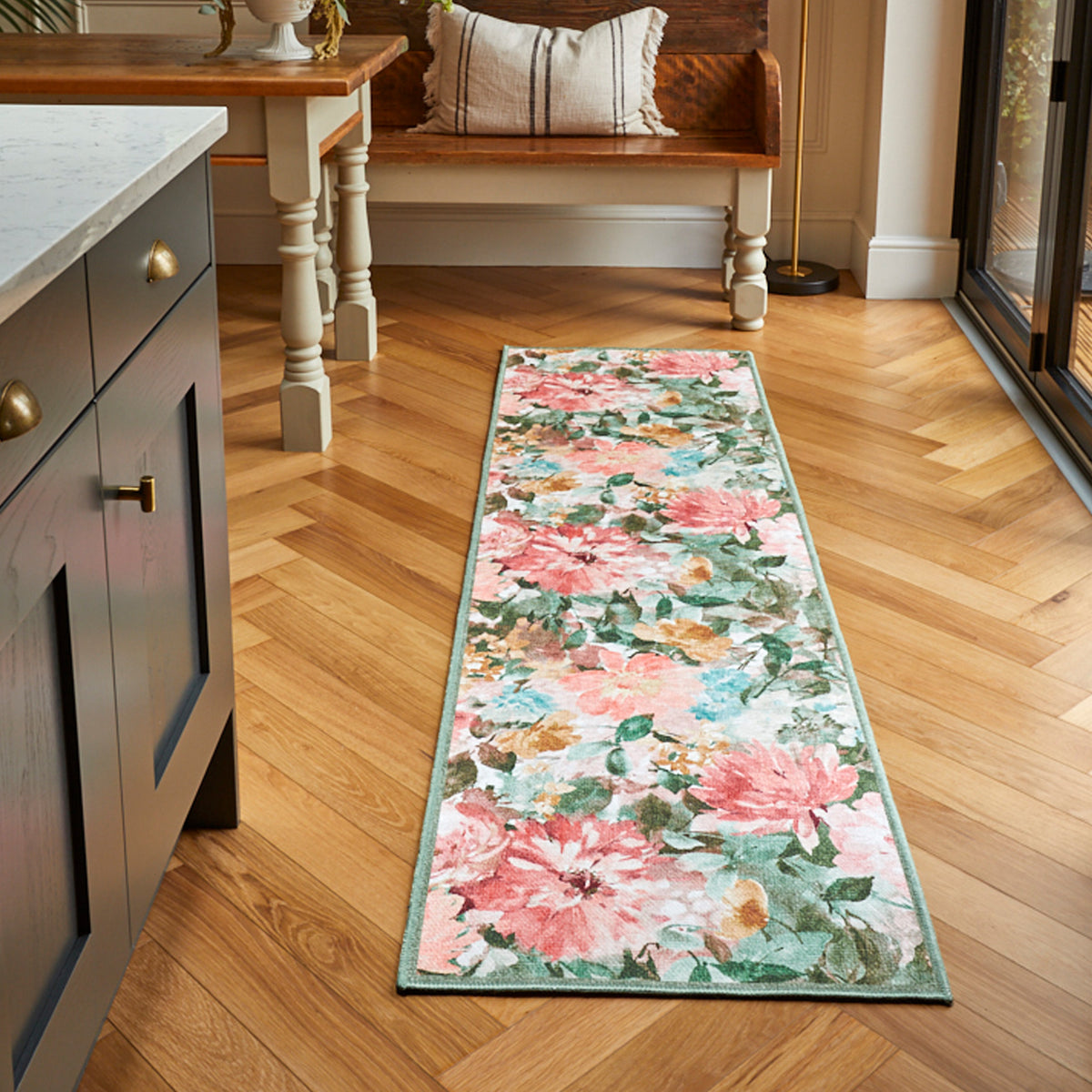 Clarke Clarke Tahiti Spring Washable Rug from Roseland Furniture