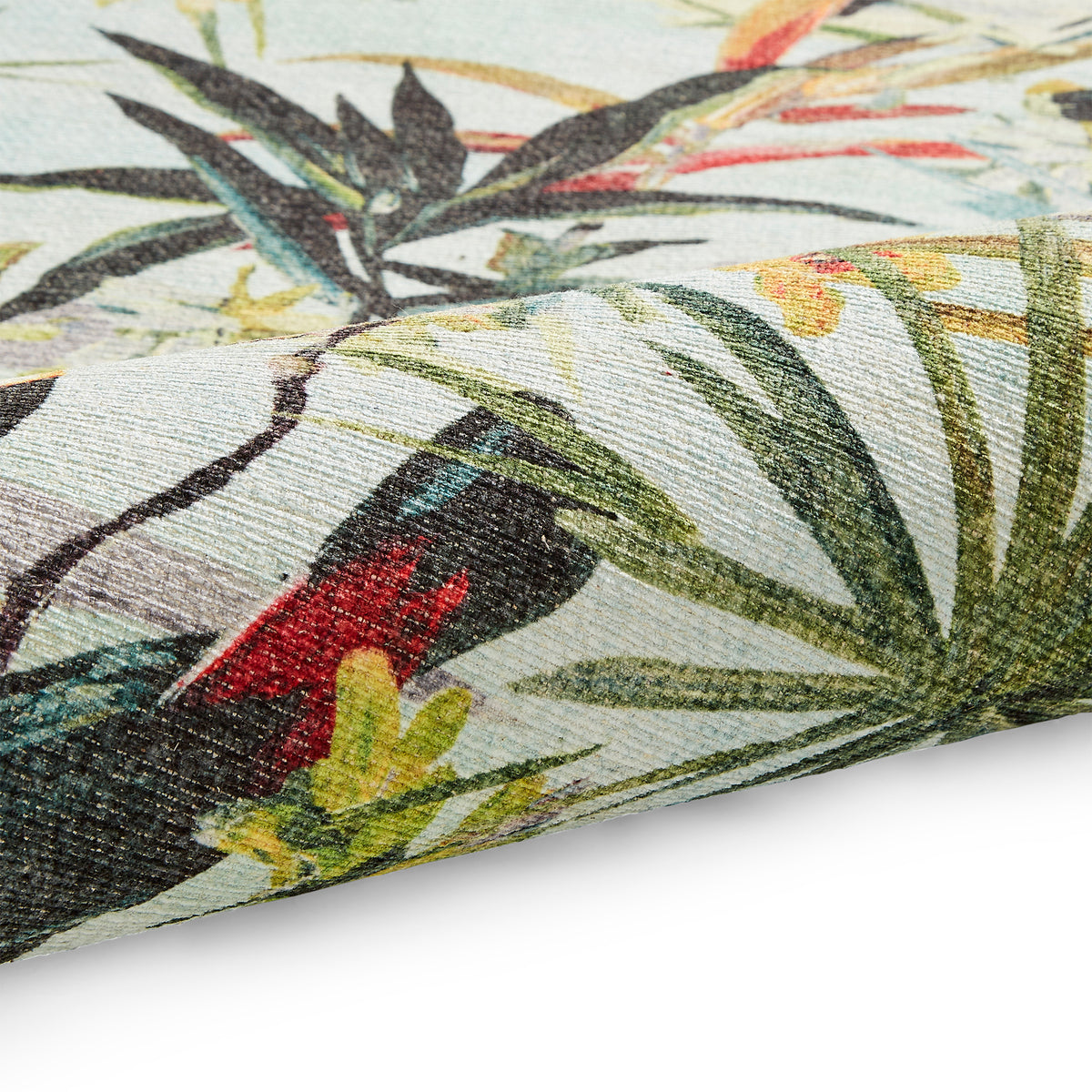 Clarke Clarke Toucan Sky Washable Rug from Roseland Furniture