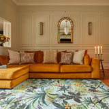 Clarke Clarke Toucan Sky Washable Rug from Roseland Furniture