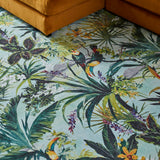 Clarke Clarke Toucan Sky Washable Rug from Roseland Furniture