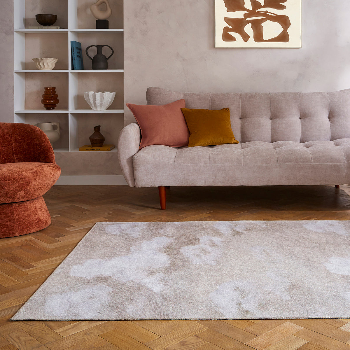 Harlequin Air Golden Light Rug from Roseland Furniture