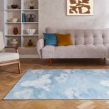 Harlequin Air Sky Blue Rug from Roseland Furniture