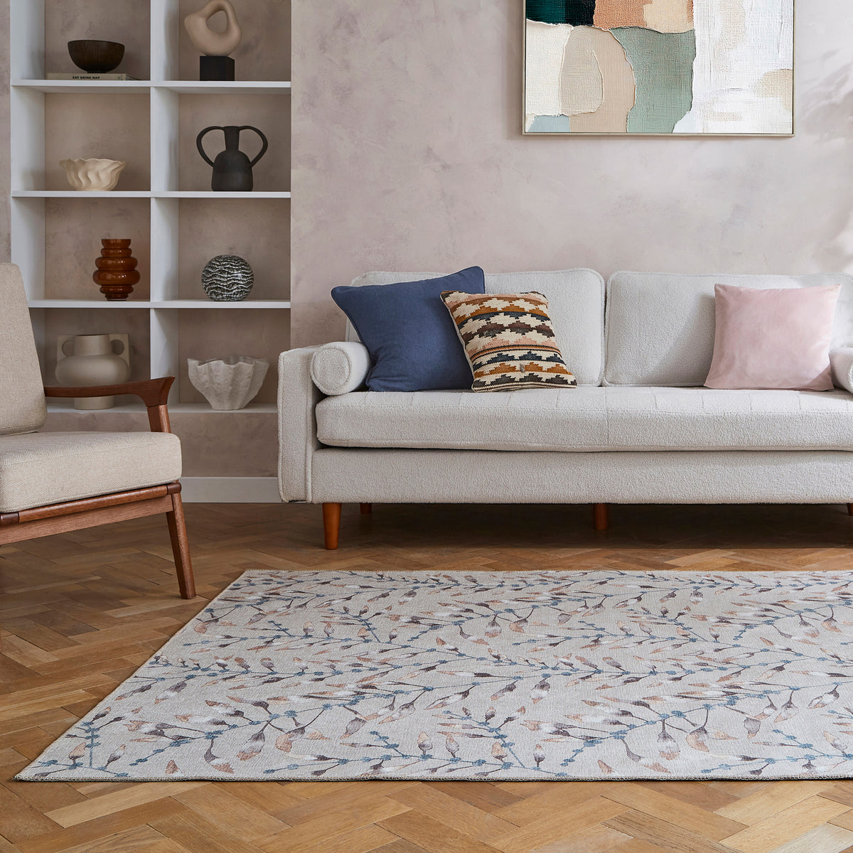 Harlequin Chaconia Stone Russet Rug from Roseland Furniture