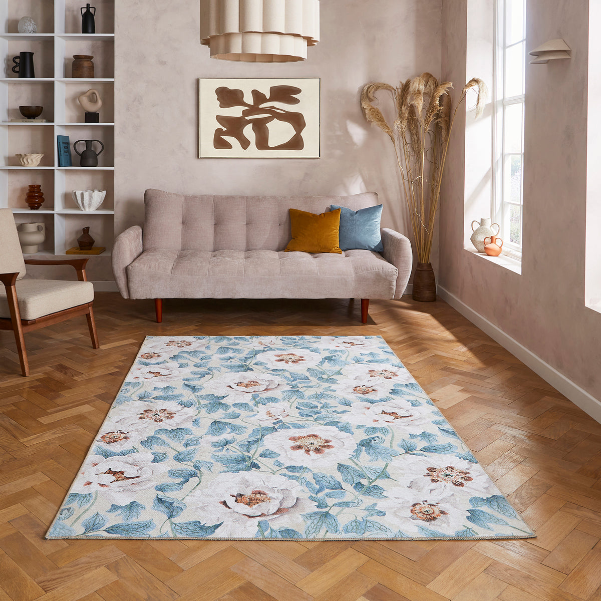 Harlequin Florent Sailcloth Rug from Roseland Furniture