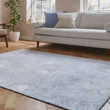 Harlequin Orlena Powder Blue Rug from Roseland Furniture