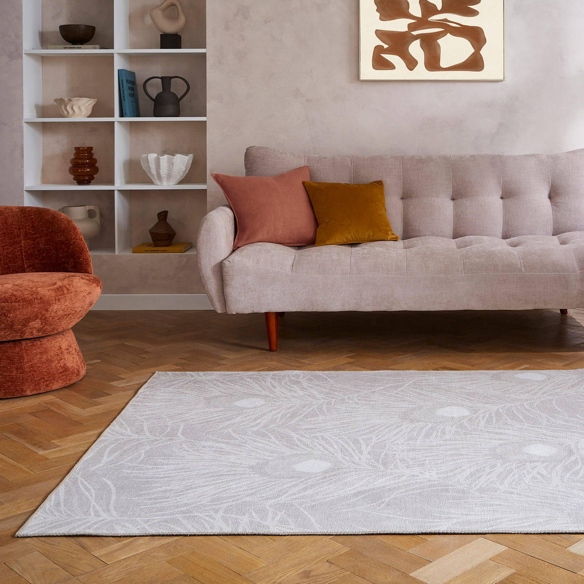 Harlequin Orlena Putty Rug from Roseland Furniture