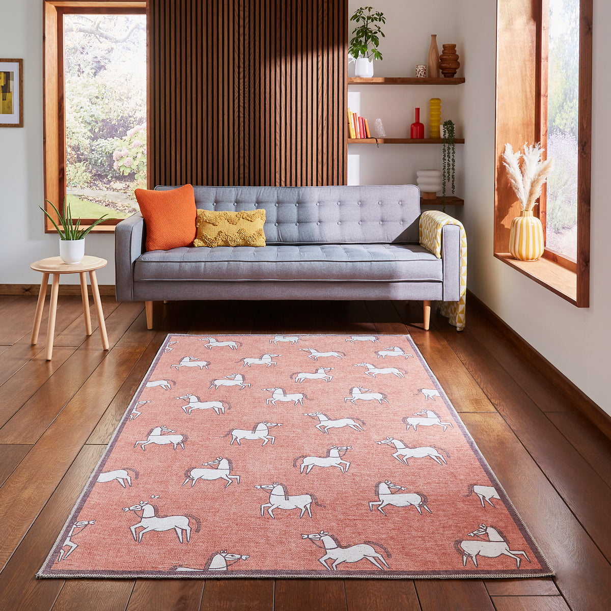 Scion Canter Spice Rug from Roseland Furniture