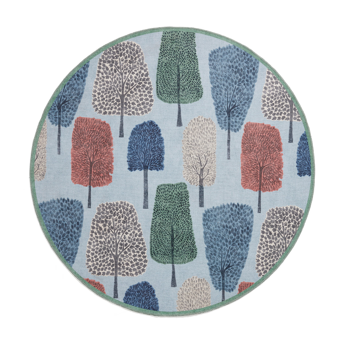 Scion Cedar Coast Circle Rug from Roseland Furniture