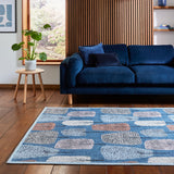Scion Cedar Midnight Rug from Roseland Furniture