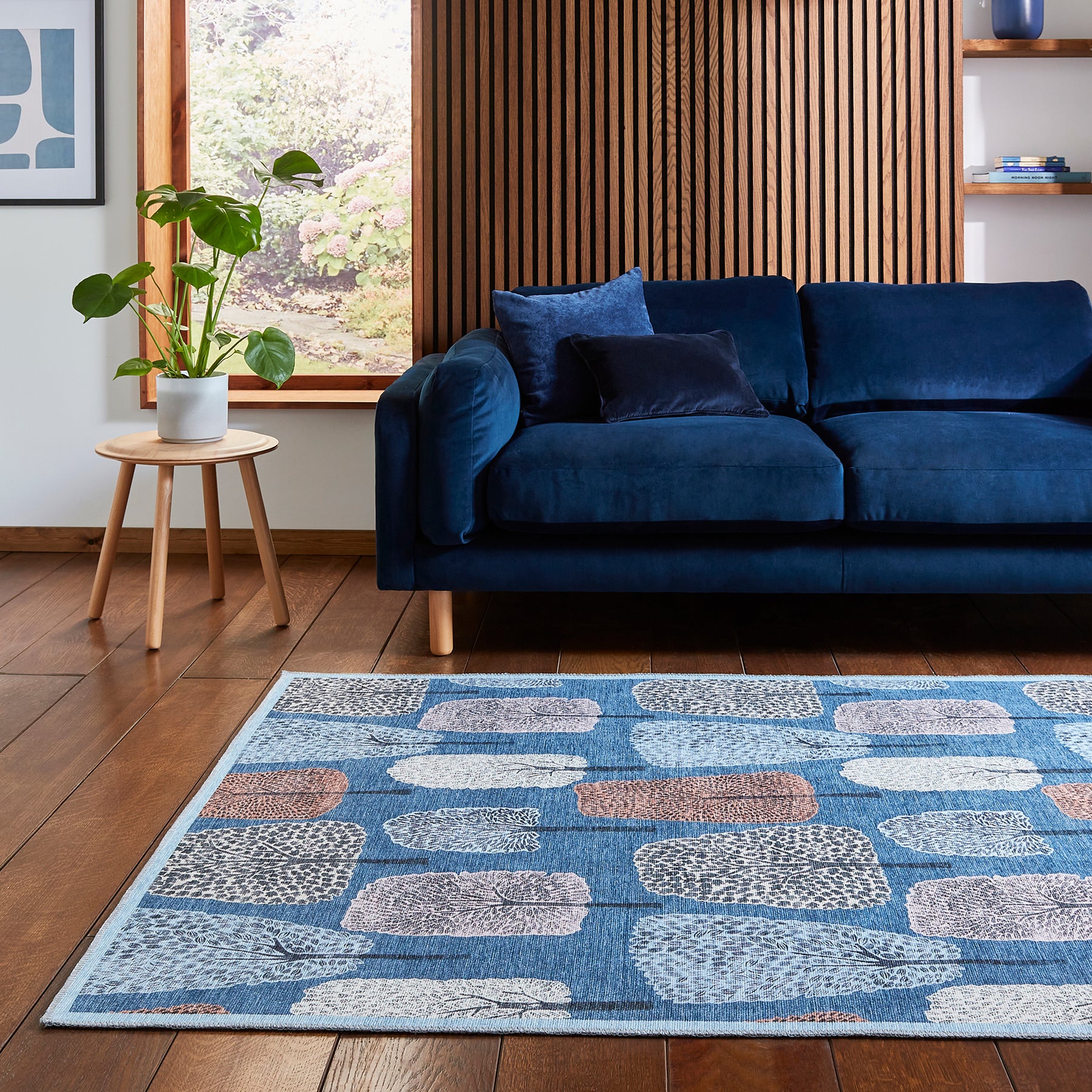 Scion Cedar Midnight Rug from Roseland Furniture