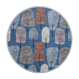 Scion Cedar Midnight Circle Rug from Roseland Furniture