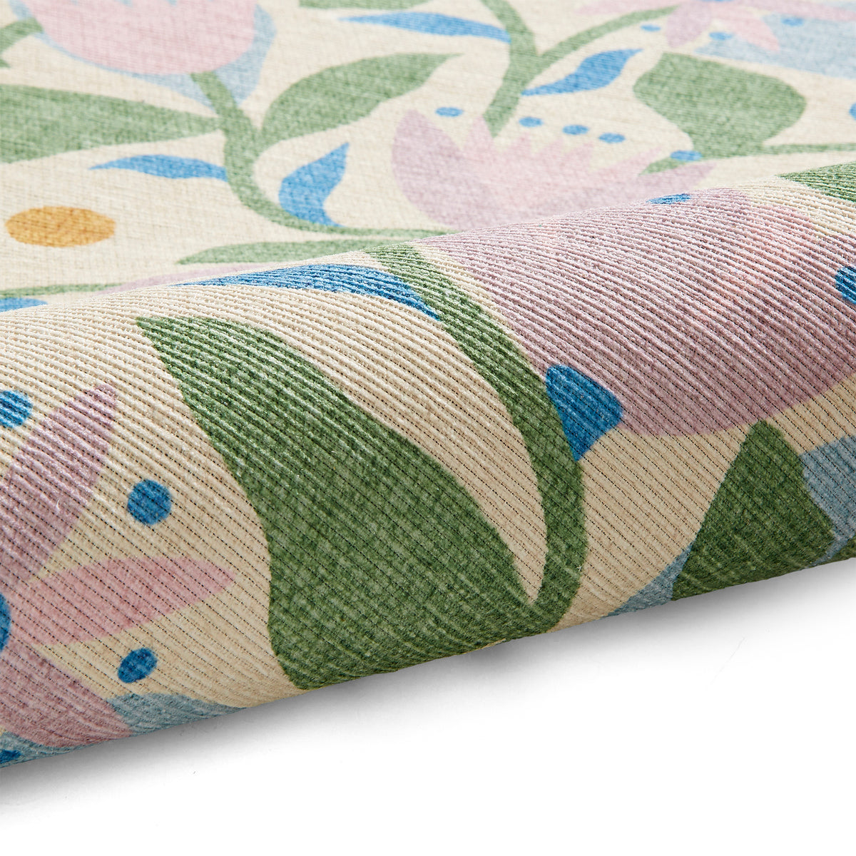 Scion Dancing Daisies Juniper Violet Rug from Roseland Furniture