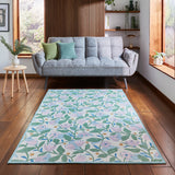 Scion Dancing Daisies Juniper Violet Rug from Roseland Furniture