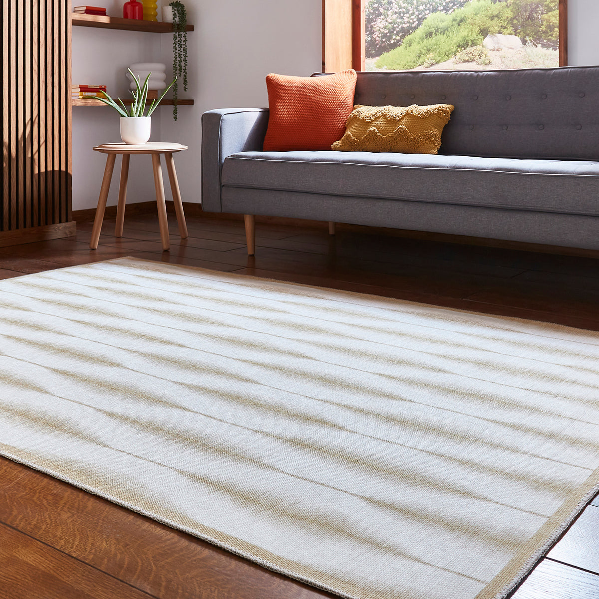 Scion Kasuri Honey Rug from Roseland Furniture
