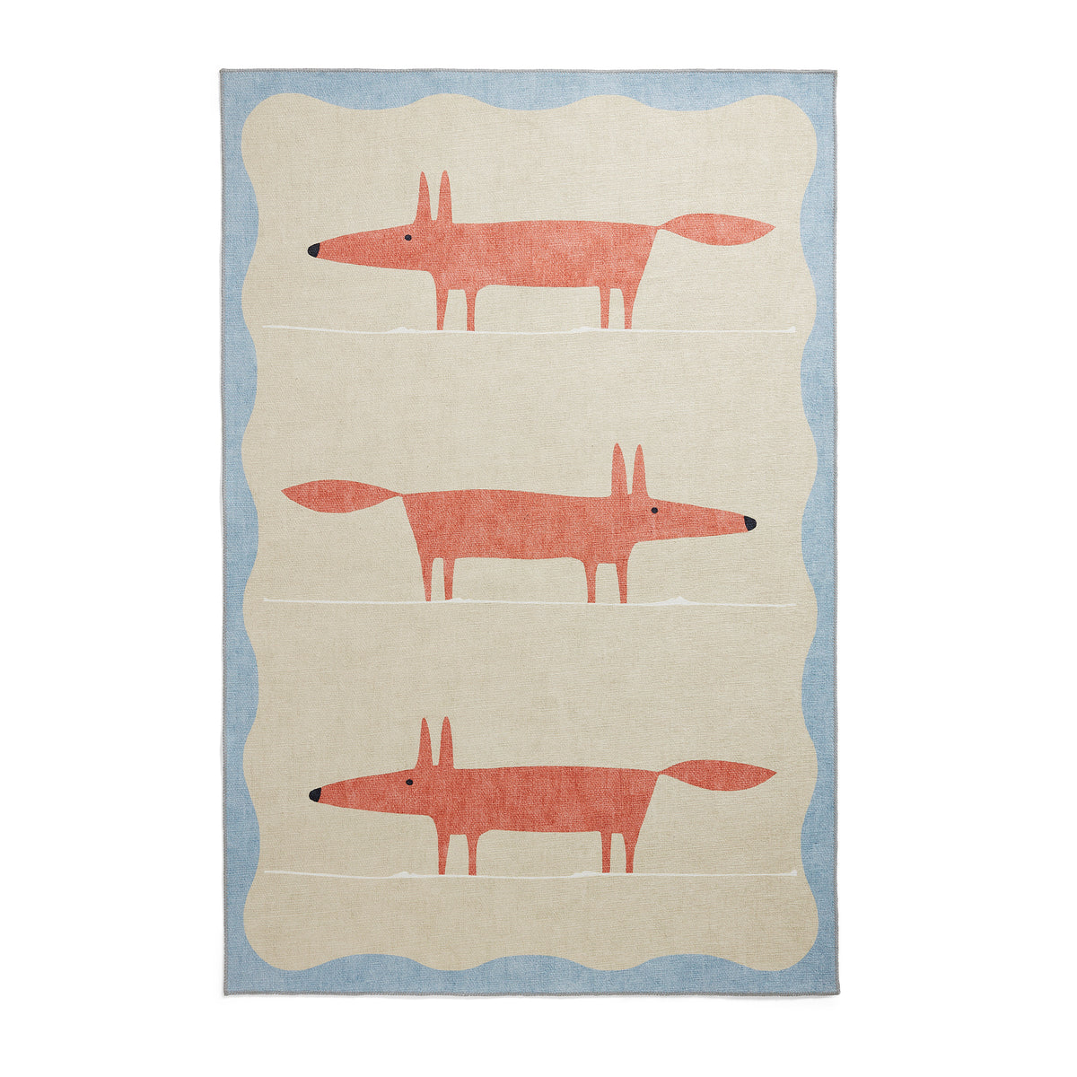 Scion Mr Fox Beige Terra Rug from Roseland Furniture