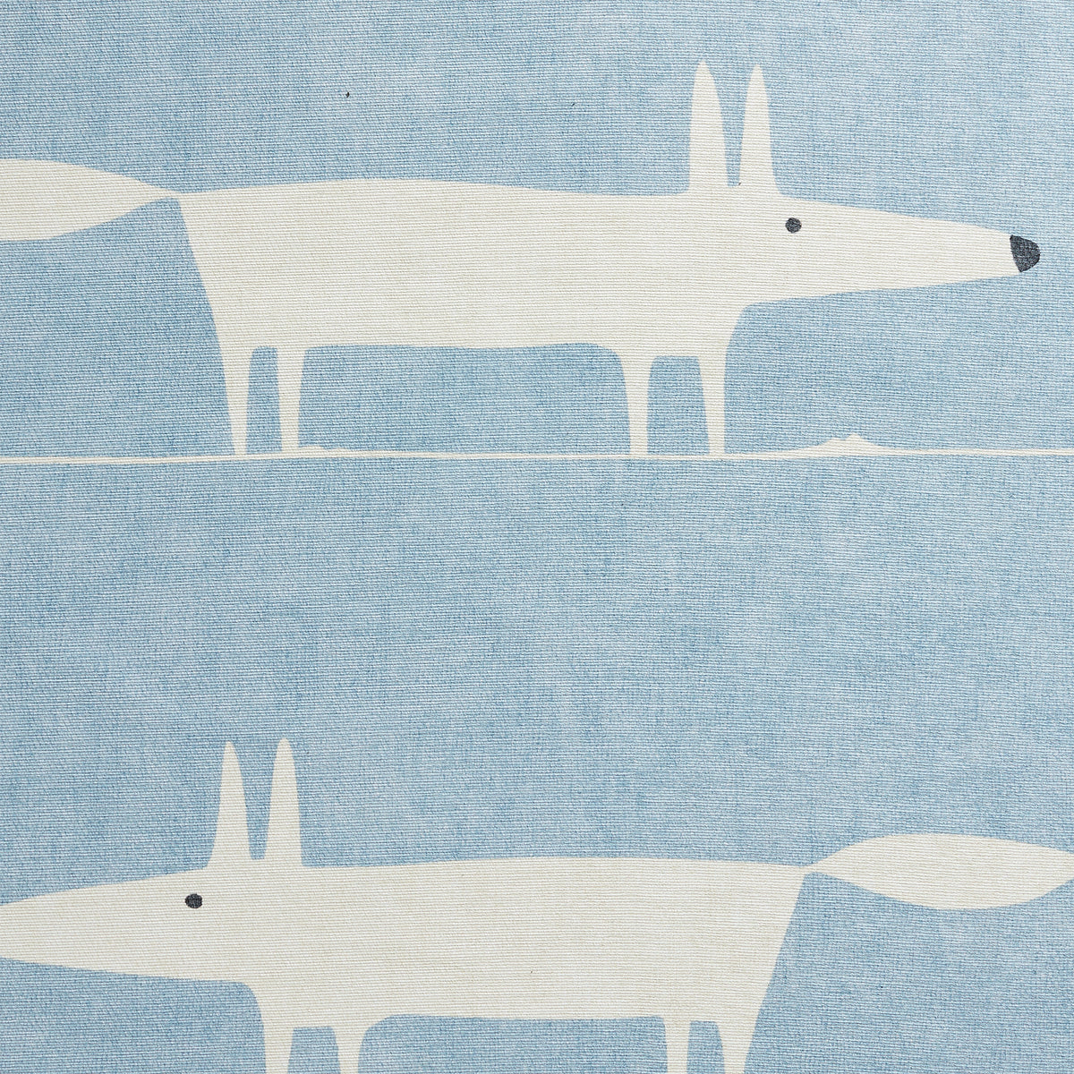 Scion Mr Fox Blue White Rug from Roseland Furniture