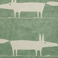 Scion Mr Fox Green White Rug from Roseland Furniture