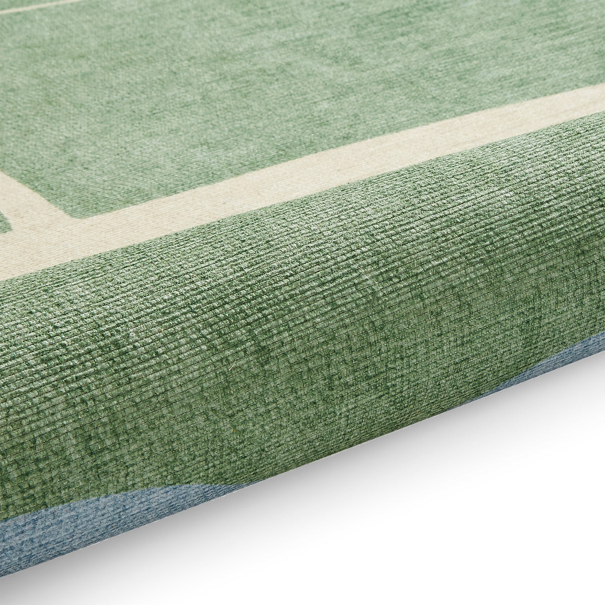 Scion Mr Fox Green White Rug from Roseland Furniture