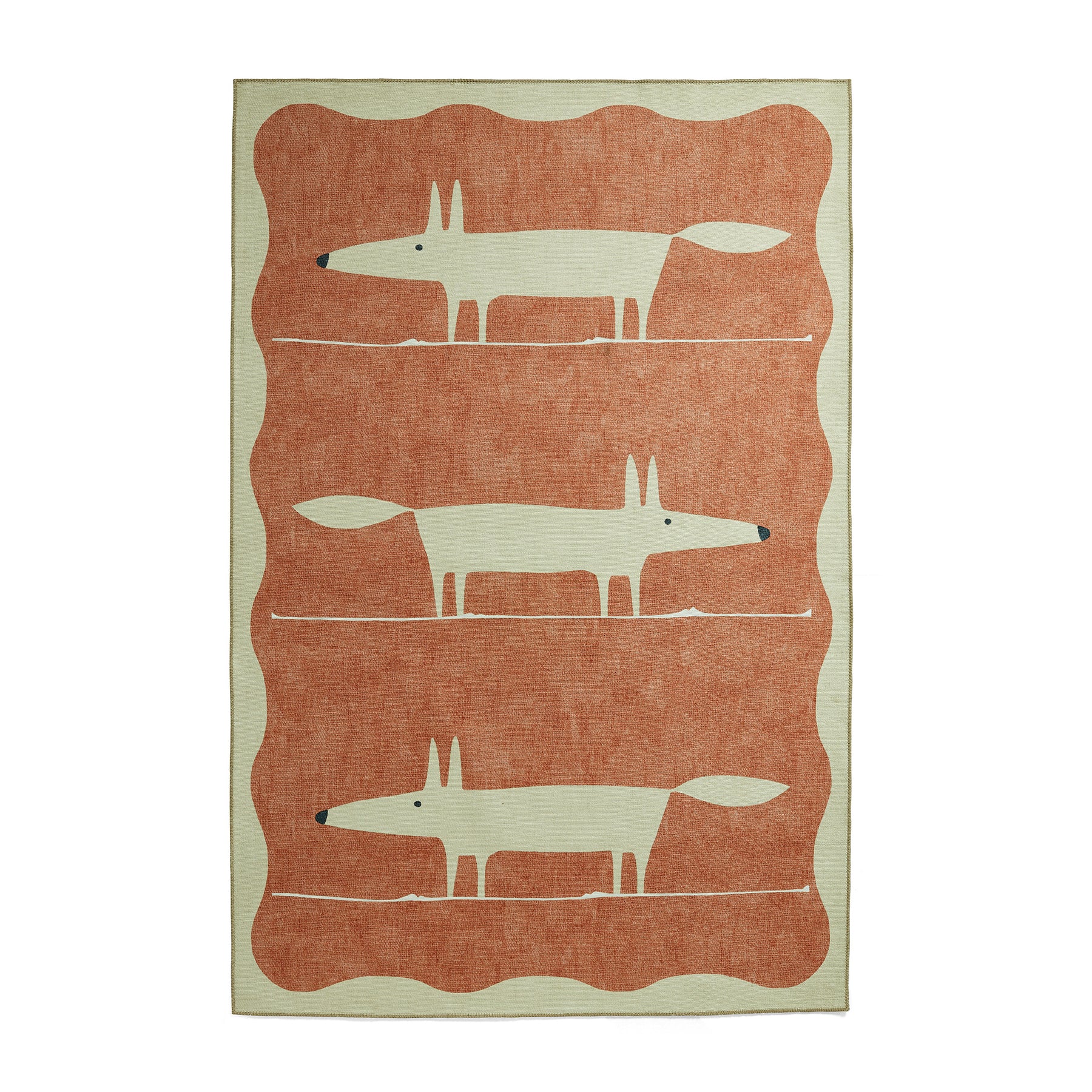 Scion Mr Fox Terra Beige Rug from Roseland Furniture