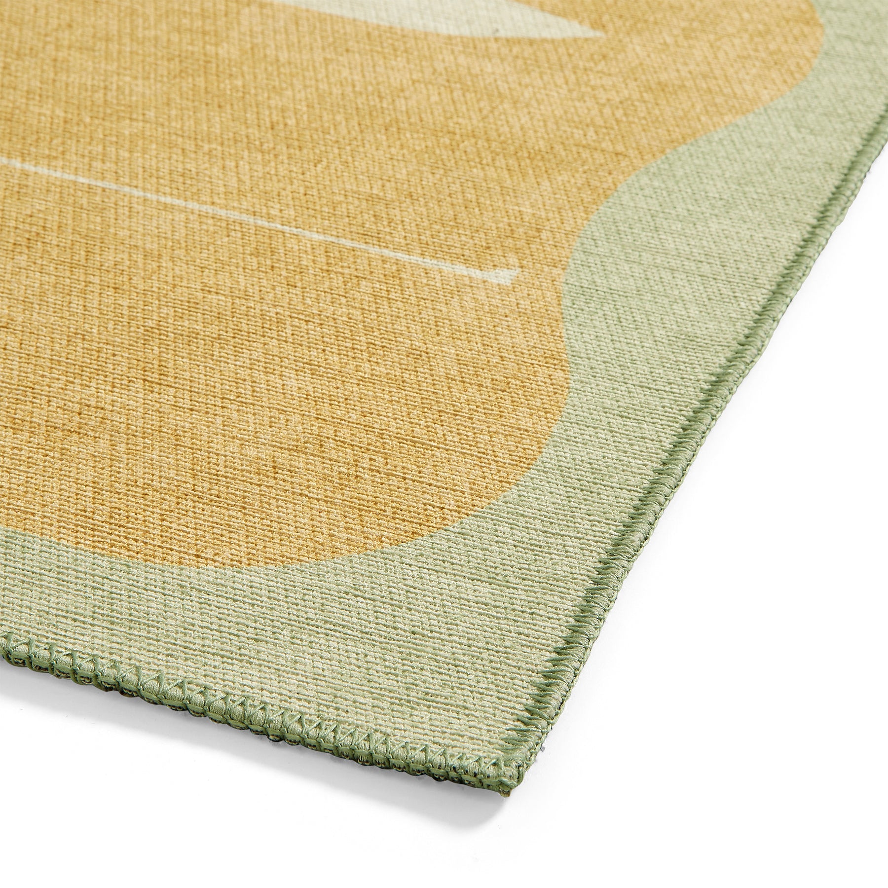 Scion Mr Fox Yellow White Rug from Roseland Furniture