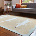 Scion Mr Fox Yellow White Rug from Roseland Furniture