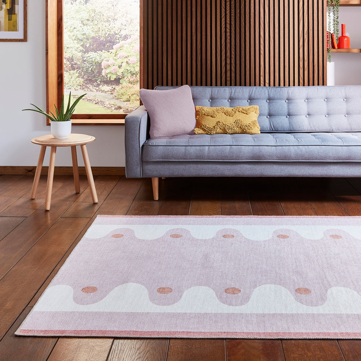Scion Oakham Blush Rug from Roseland Furniture