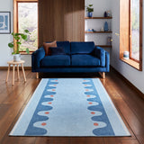 Scion Oakham Denim Rug from Roseland Furniture
