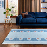 Scion Oakham Denim Rug from Roseland Furniture