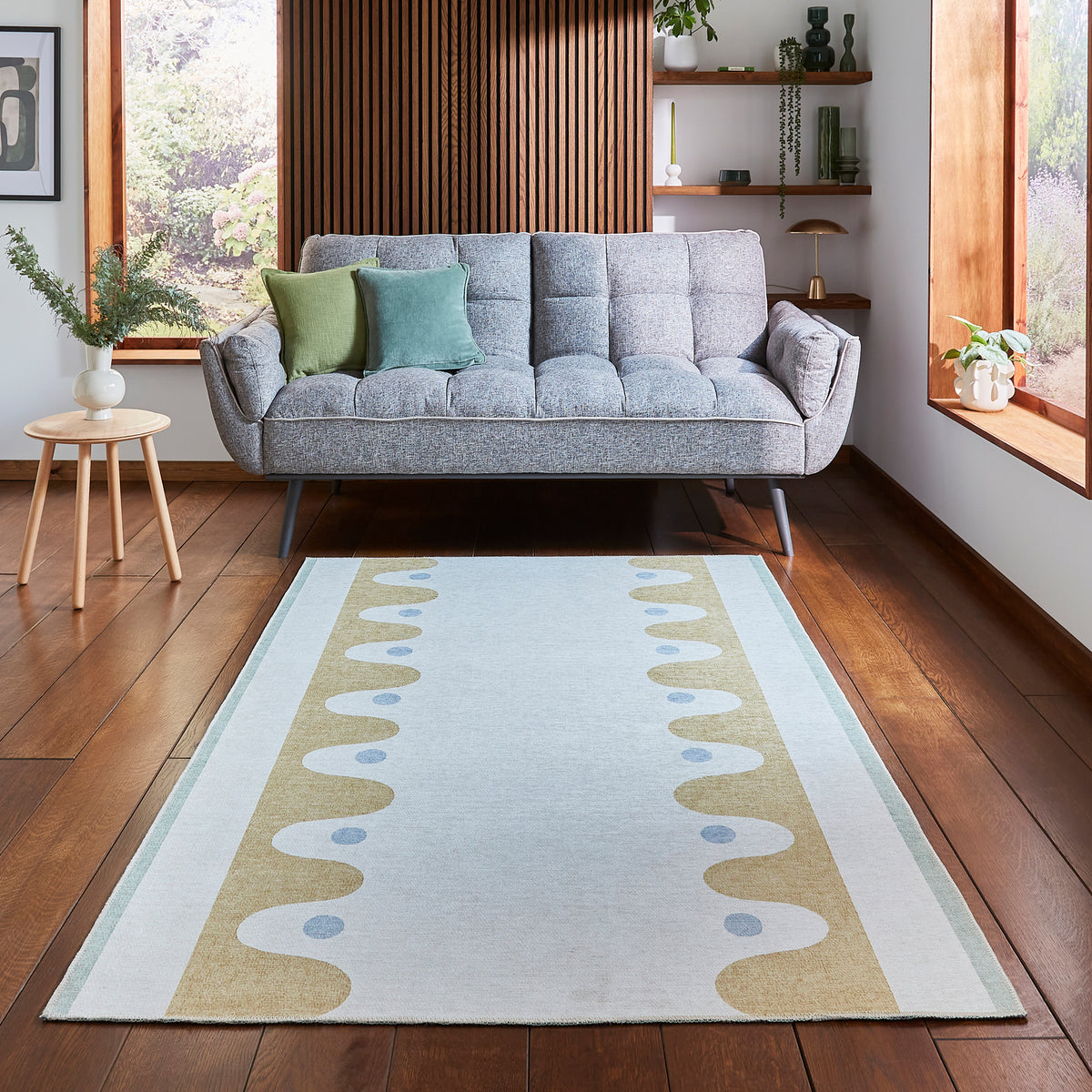 Scion Oakham Honey Rug from Roseland Furniture
