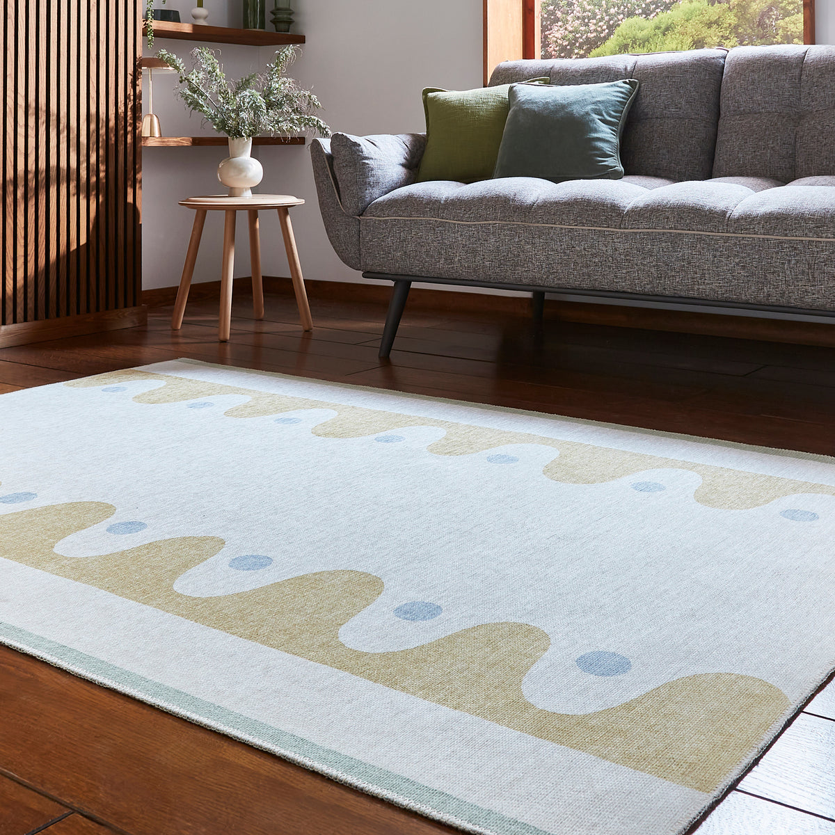 Scion Oakham Honey Rug from Roseland Furniture
