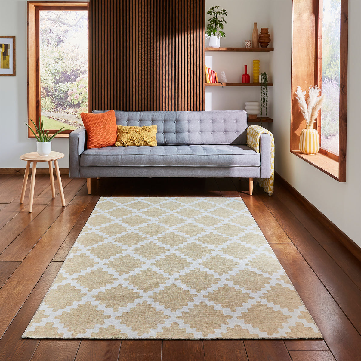Scion Swithland Wheat Rug from Roseland Furniture