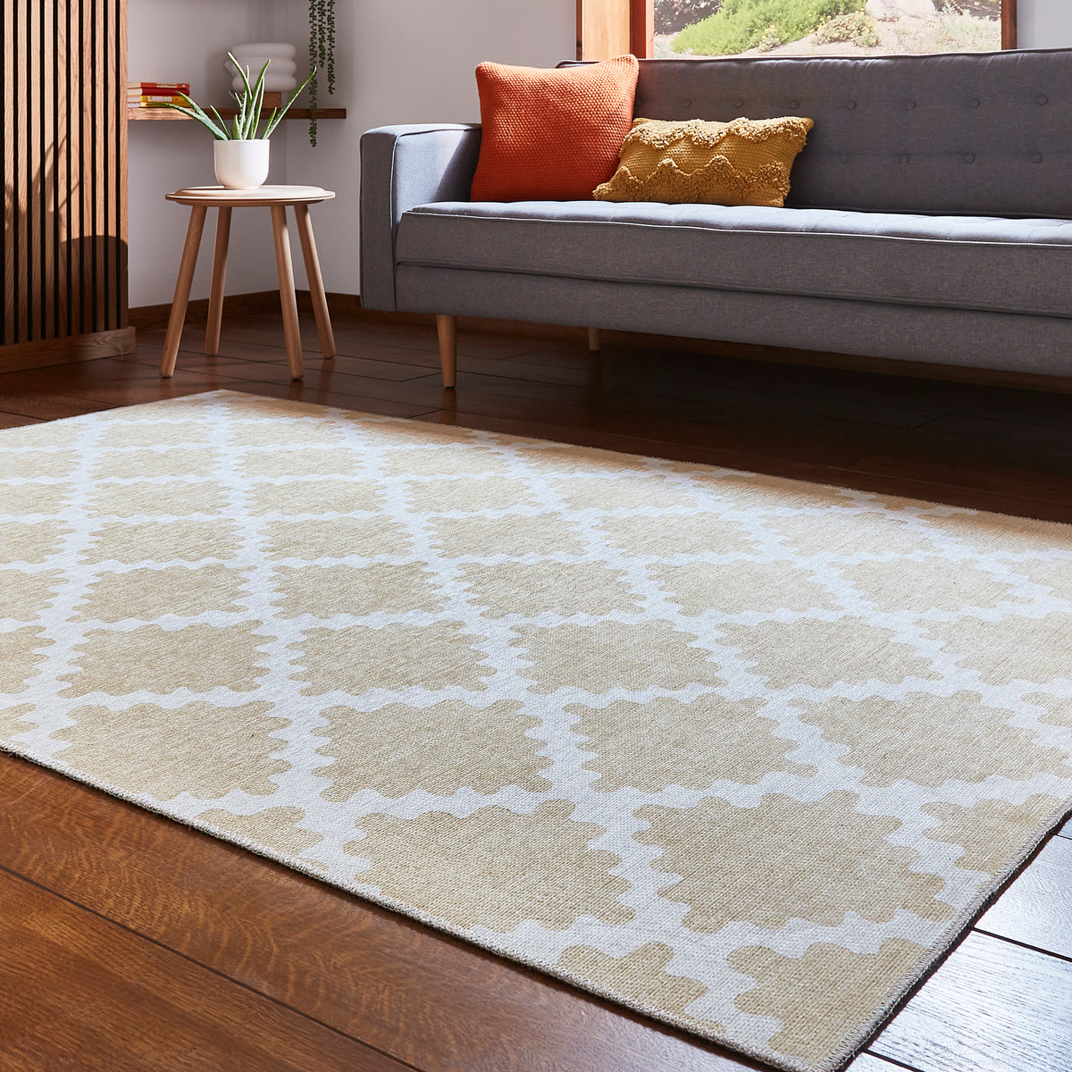 Scion Swithland Wheat Rug from Roseland Furniture