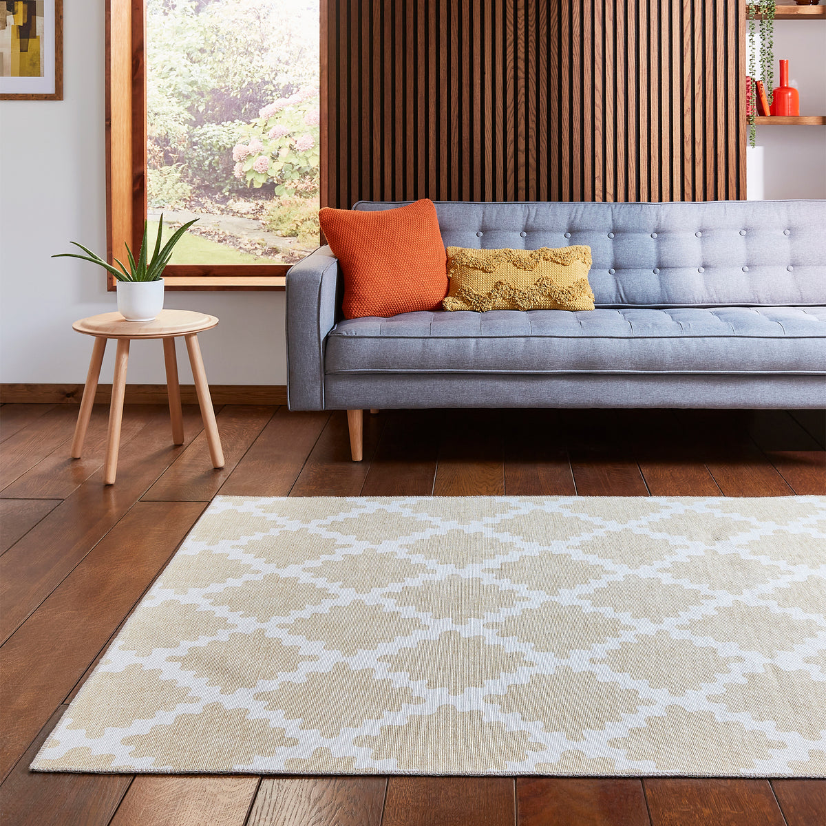 Scion Swithland Wheat Rug from Roseland Furniture