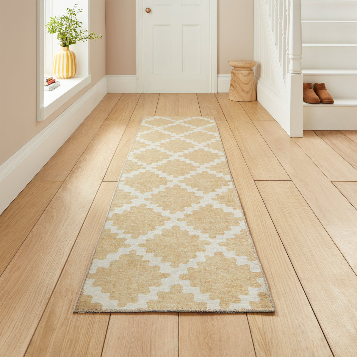 Scion Swithland Wheat Runner from Roseland Furniture
