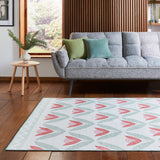 Scion Tulip Trellis Blush Rug from Roseland Furniture