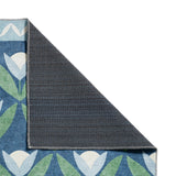 Scion Tulip Trellis Midnight Rug from Roseland Furniture