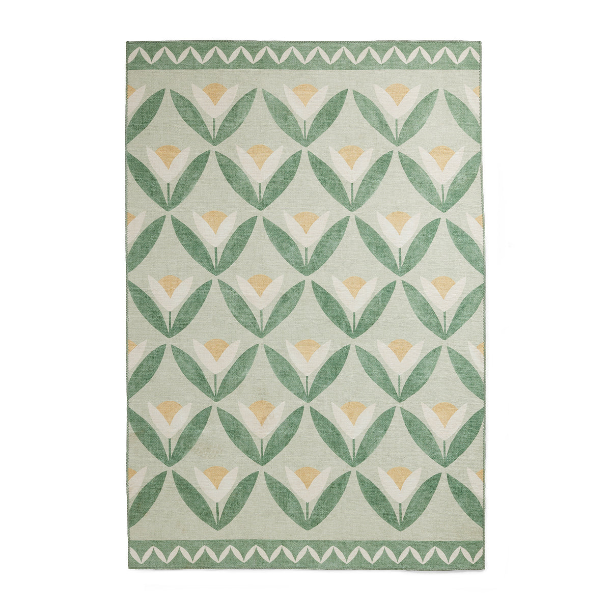 Scion Tulip Trellis Pine Rug from Roseland Furniture