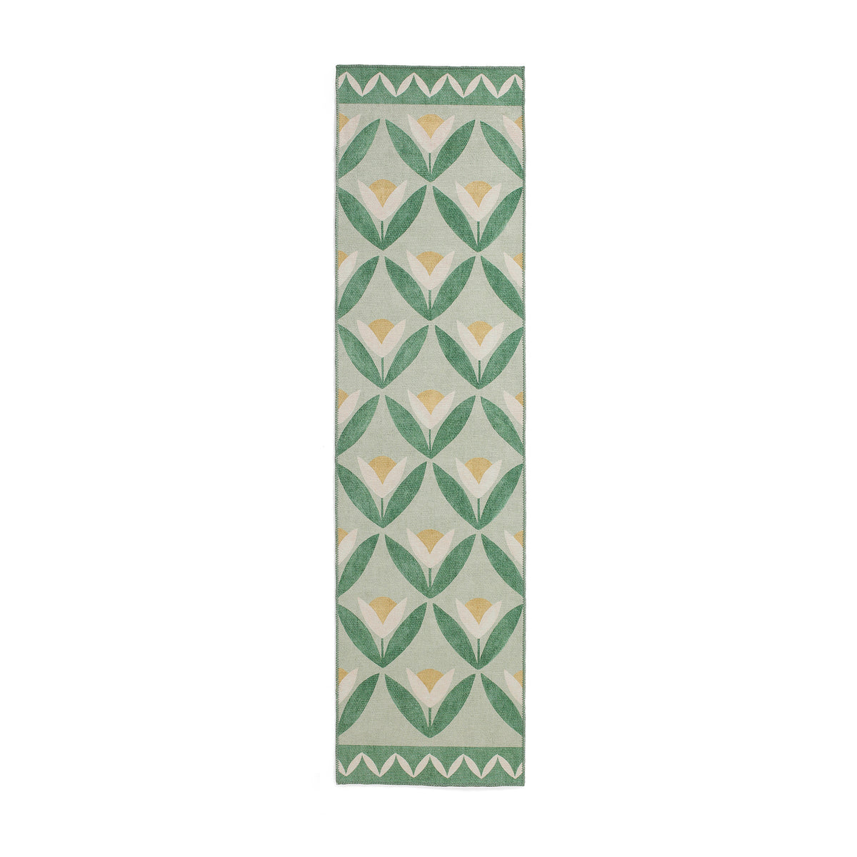 Scion Tulip Trellis Pine Runner from Roseland Furniture