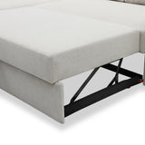 Staunton Corner Sofabed Natural from Roseland Furniture