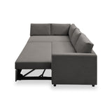 Staunton Corner Sofabed Grey from Roseland Furniture