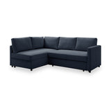 Staunton Corner Sofabed Navy from Roseland Furniture