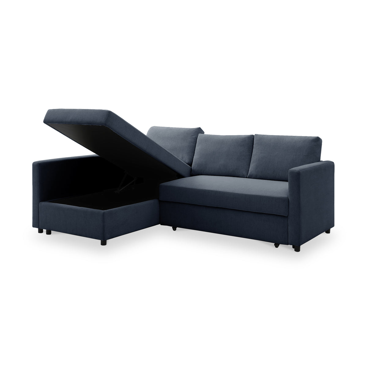 Staunton Corner Sofabed Navy from Roseland Furniture