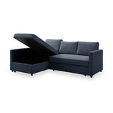 Staunton Corner Sofabed Navy from Roseland Furniture