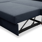 Staunton Corner Sofabed Navy from Roseland Furniture