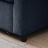 Staunton Corner Sofabed Navy from Roseland Furniture