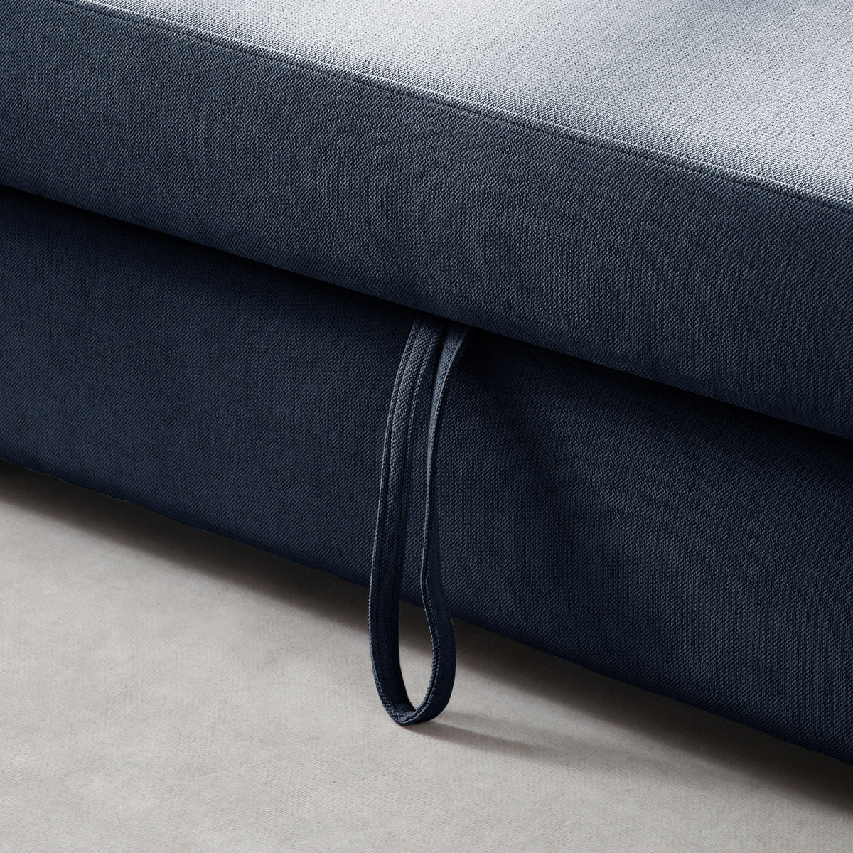 Staunton Corner Sofabed Navy from Roseland Furniture