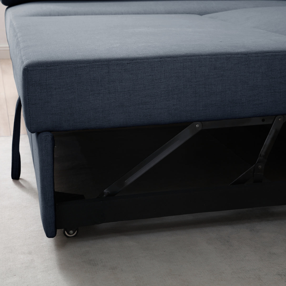 Staunton Corner Sofabed Navy from Roseland Furniture